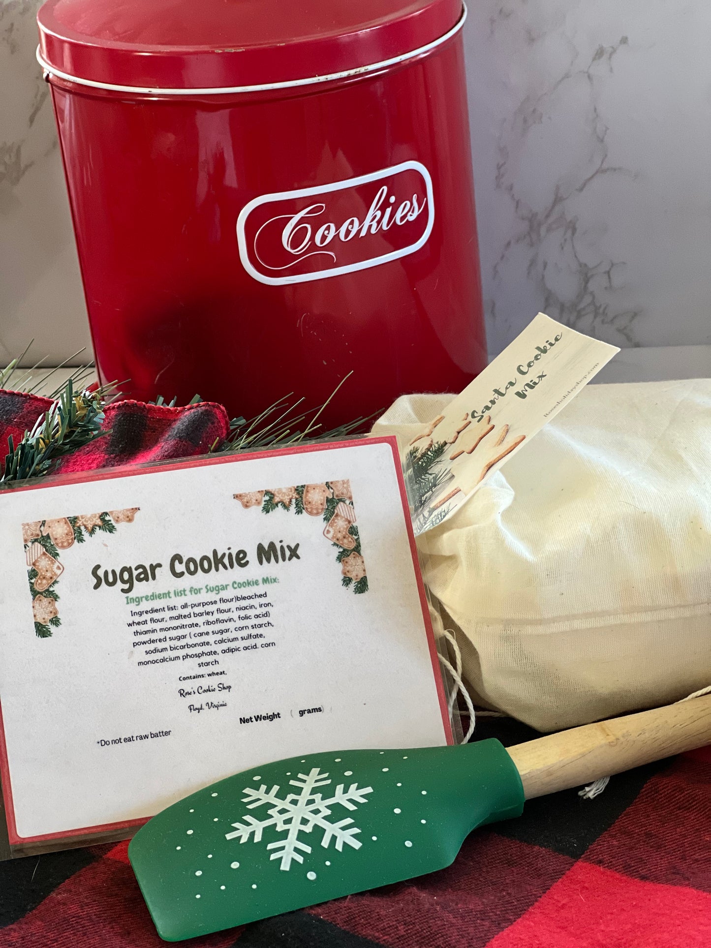 Christmas Cookie Kit for Santa!